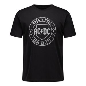 Camiseta Negra Mujer AC/DC Rock & Roll